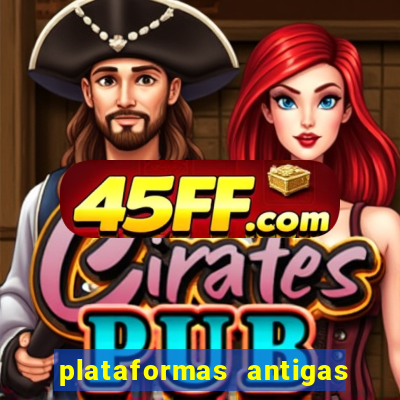 plataformas antigas de jogos